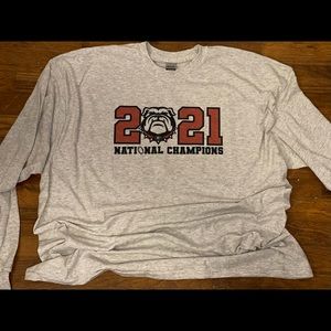 Georgia bulldogs nation champion T-shirt